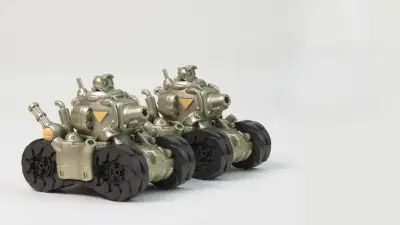 造峯工藝與SNK合作的合金彈頭彈藥箱玩具