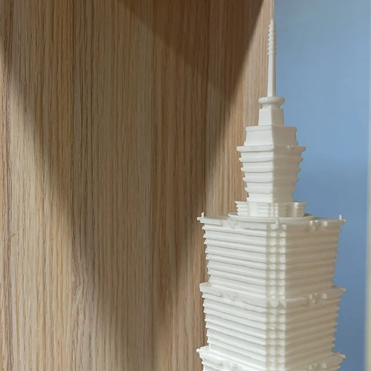 建築模型 3D 列印客製化成品正面展示