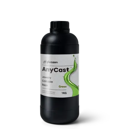 Phrozen 珠寶可鑄造金工 AnyCast 樹脂-綠