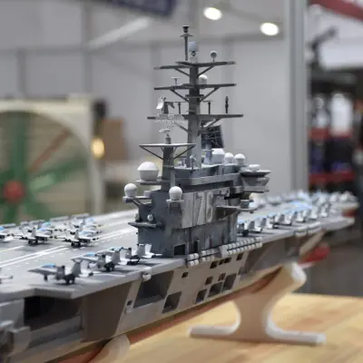 航空母艦展示模型